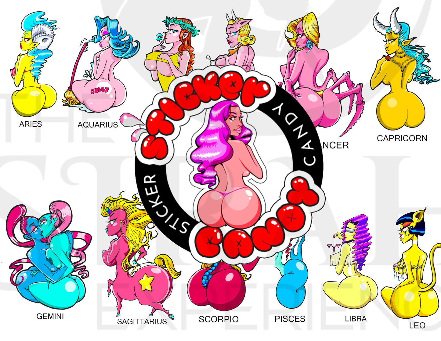 01. Sticker Candy Zodiac Edition